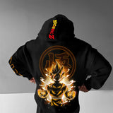 Dragon Ball Hooded Sweater | Loose Unisex Anime Hoodie Hoodies & Sweatshirts - The Eezee Shop