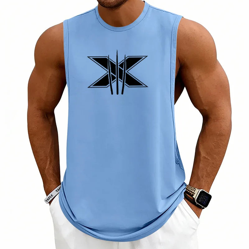Wolverine Gym Tank Top | Men's Sleeveless Muscle Vest Gym & Compression Wear - The Eezee Shop