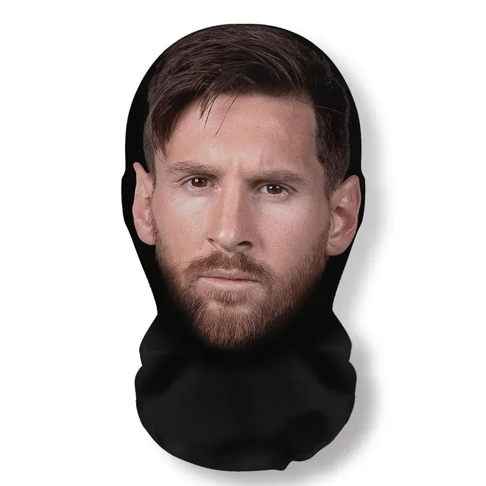 Printed Face Balaclava Mask | Novelty Full Face Halloween Mask Halloween Masks - The Eezee Shop