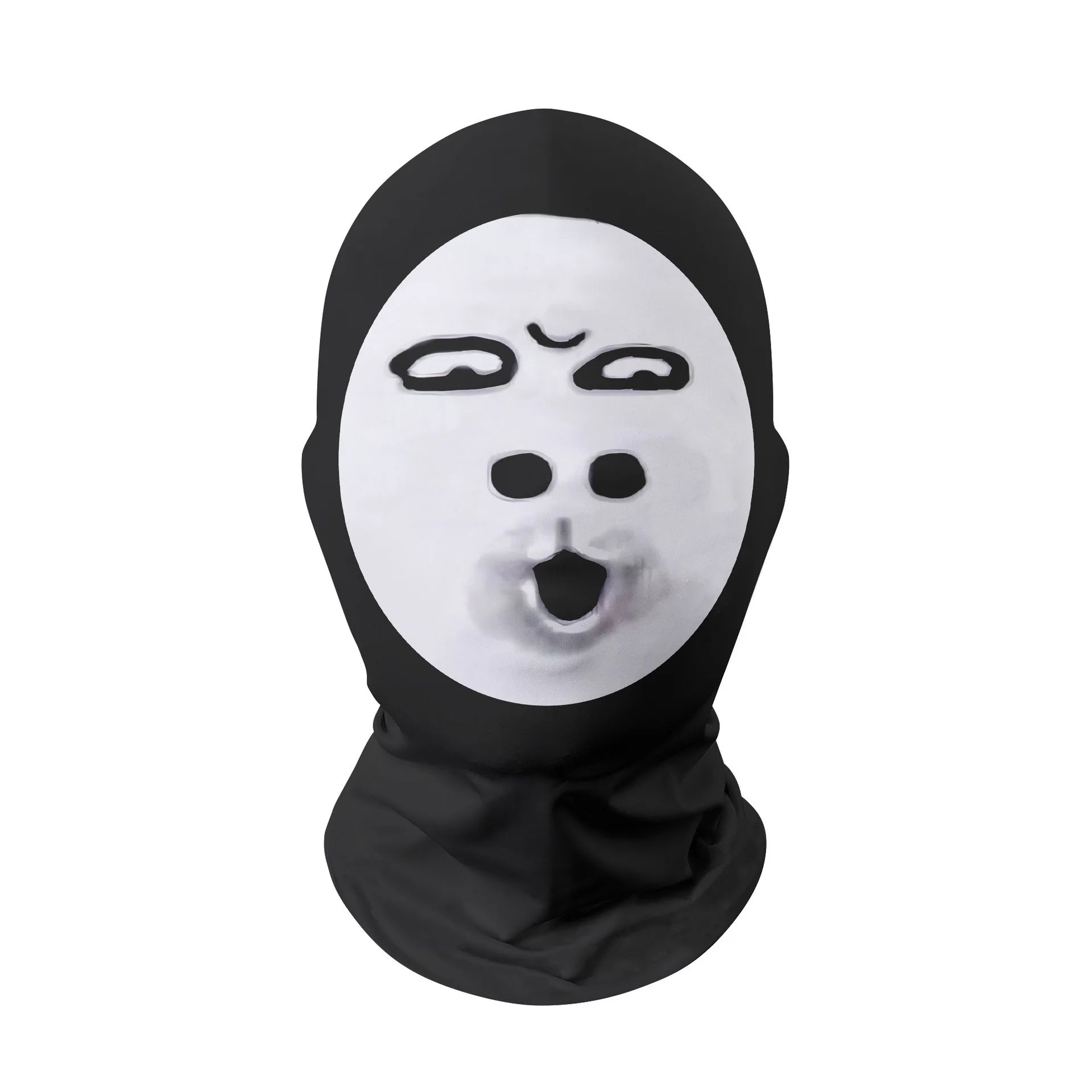 Printed Face Balaclava Mask | Novelty Full Face Halloween Mask Halloween Masks - The Eezee Shop