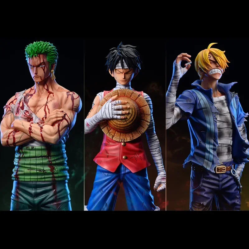30CM One Piece Roronoa Zoro & Vinsmoke Sanji Anime Action Figure Display Stand Model Anime Figure - The Eezee Shop