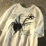 Y2K Korean Streetwear Spider Graphic Acubi Harajuku Egirl Grunge Other - The Eezee Shop