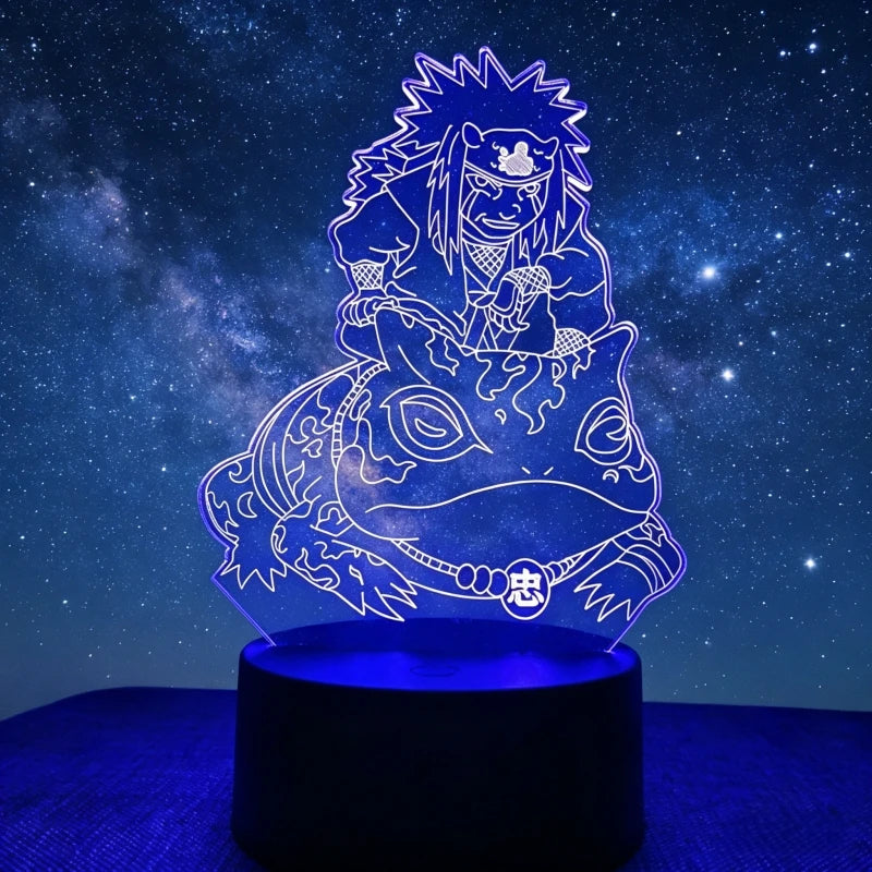 Naruto 3D LED Night Light | Akatsuki Kakashi Itachi Bedroom Lamp Lamps & Night Lights - The Eezee Shop