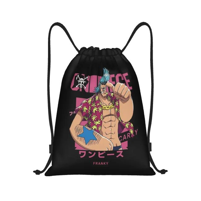 One Piece Drawstring Bag | Waterproof Luffy & Zoro Gym Sack Bags - The Eezee Shop