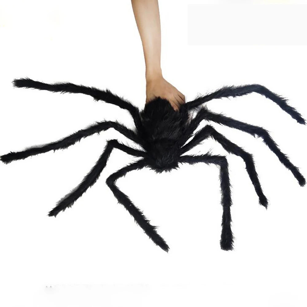Giant Black Spider Decoration | Large Outdoor Halloween Prop Outdoor Halloween Decorations - The Eezee Shop