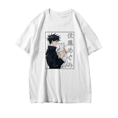 Goth Clothes Gojo Graphic Tshirt Anime Jujutsu Kaisen Funny Summer T-shirt for Women Japanese T Shirts Cartoon Woman Tshirts Other - The Eezee Shop