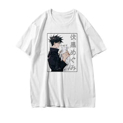 Goth Clothes Gojo Graphic Tshirt Anime Jujutsu Kaisen Funny Summer T-shirt for Women Japanese T Shirts Cartoon Woman Tshirts Other - The Eezee Shop