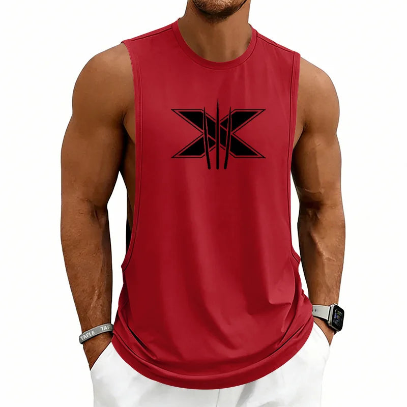 Wolverine Gym Tank Top | Men's Sleeveless Muscle Vest Gym & Compression Wear - The Eezee Shop
