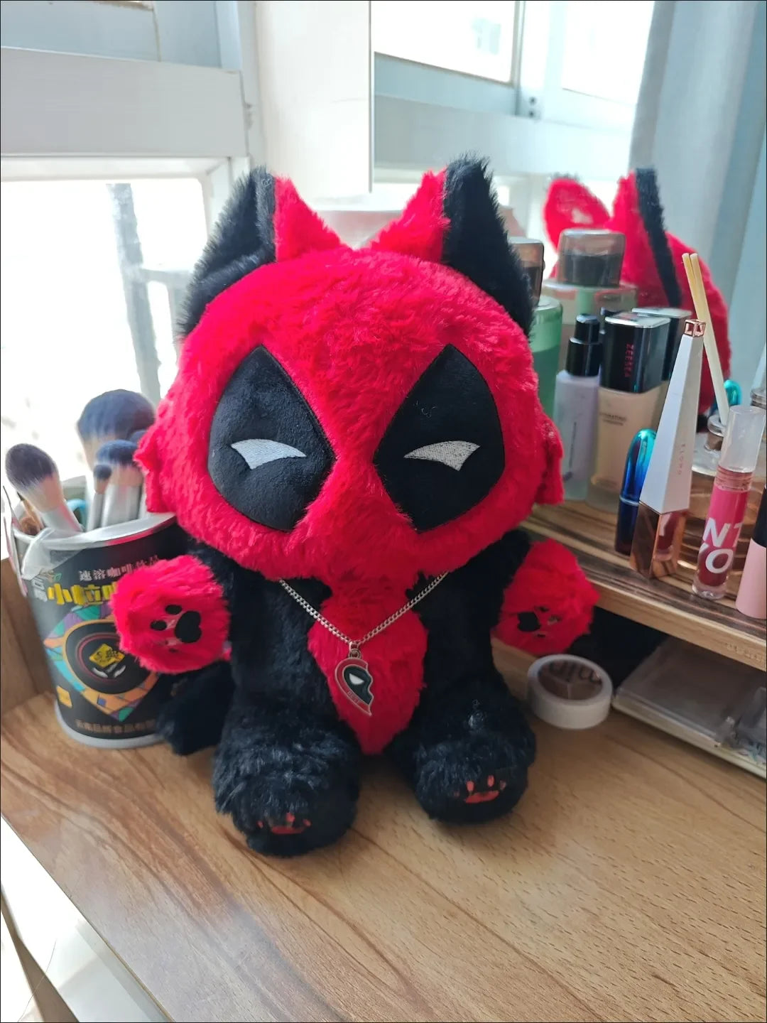 Deadpool Cat Plush | 30cm Stuffed Pillow Doll Plush Toys - The Eezee Shop