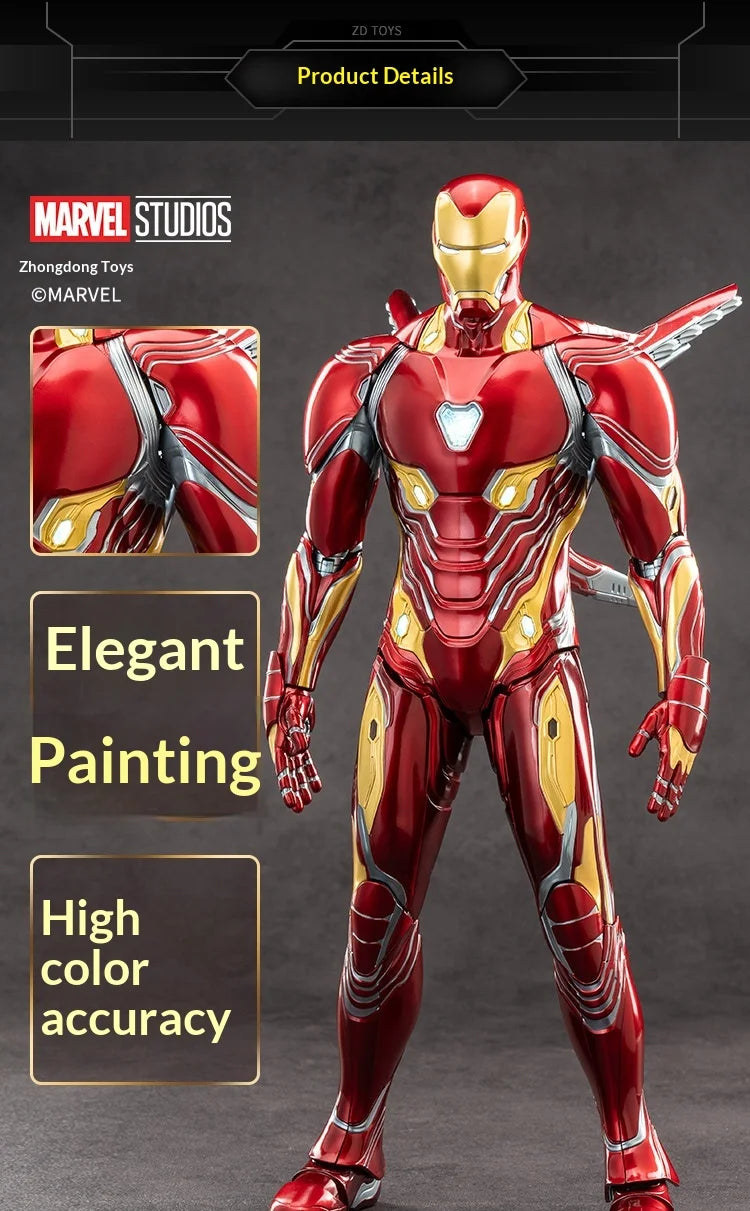 Iron Man MK50 36cm Light-Up Figure | Movable Collectible Collectible Figures - The Eezee Shop