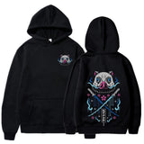 Inosuke Hoodie | Demon Slayer Kawaii Manga Pullover Hoodies & Sweatshirts - The Eezee Shop
