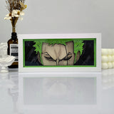 Roronoa Zoro Paper-Cut Shadow Box | Remote Color Night Light Lamps & Night Lights - The Eezee Shop