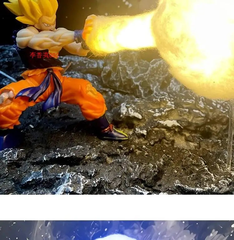 Goku Kamehameha LED Lamp | Rechargeable USB-C Night Light Lamps & Night Lights - The Eezee Shop