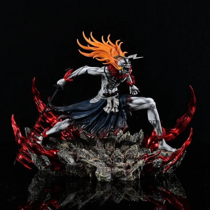 Hollow Ichigo 23cm Figure | Bleach Getsuga Tensho Statue Collectible Figures - The Eezee Shop