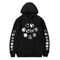 Hot Anime The Seven Deadly Sins Elizabeth Diane Ban King Logo Print Hooded Men Women Hoodies Manga Sweatshirt Harajuku Pullover Hoodies Series - The Eezee Shop