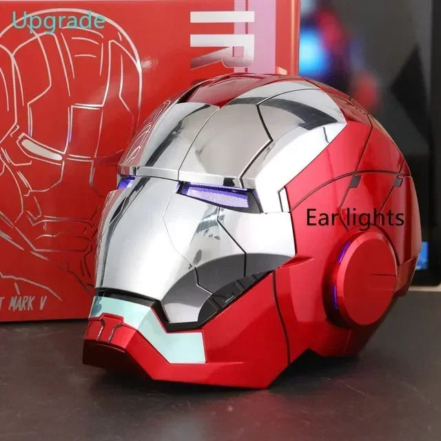Iron Man Mk5 Wearable Helmet | 1:1 Voice-Activated Electric Mask Cosplay Masks & Helmets - The Eezee Shop