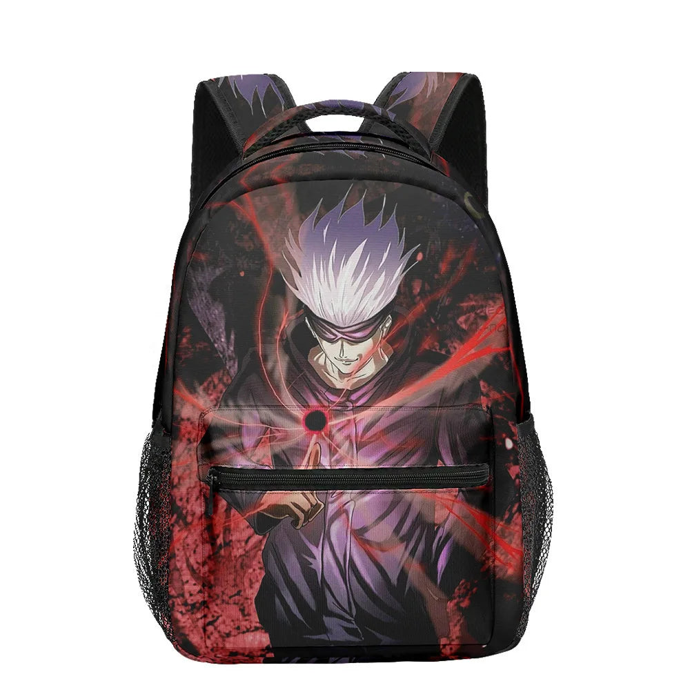 Jujutsu Kaisen Backpack 3-Piece Set | Bag, Pencil Case & Handbag Backpacks - The Eezee Shop