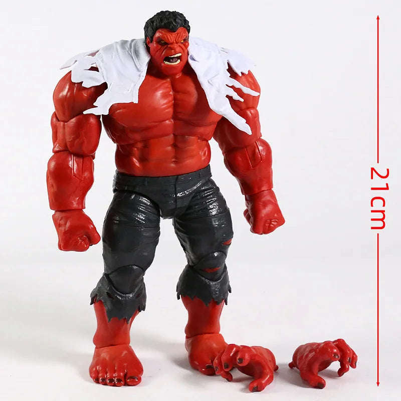 Hulk Retro 8" Action Figure | Movable Marvel Collectible Collectible Figures - The Eezee Shop