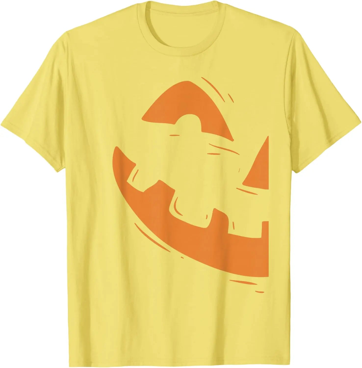 Pumpkin Face Matching Couple T-Shirt | Halloween Couples Tee Graphic Tees - The Eezee Shop