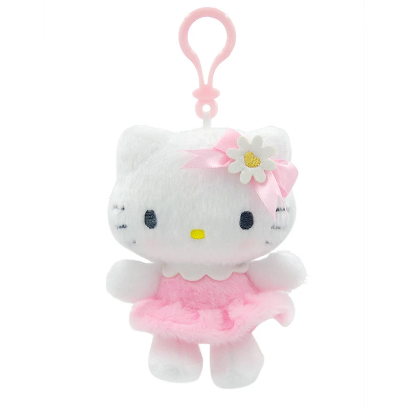 100% Genuine New Sanrio Hello Kitty Plush Toy 50th Anniversary Kuromi Melody Stuffed Dolls Children Birthday Christmas Gift
