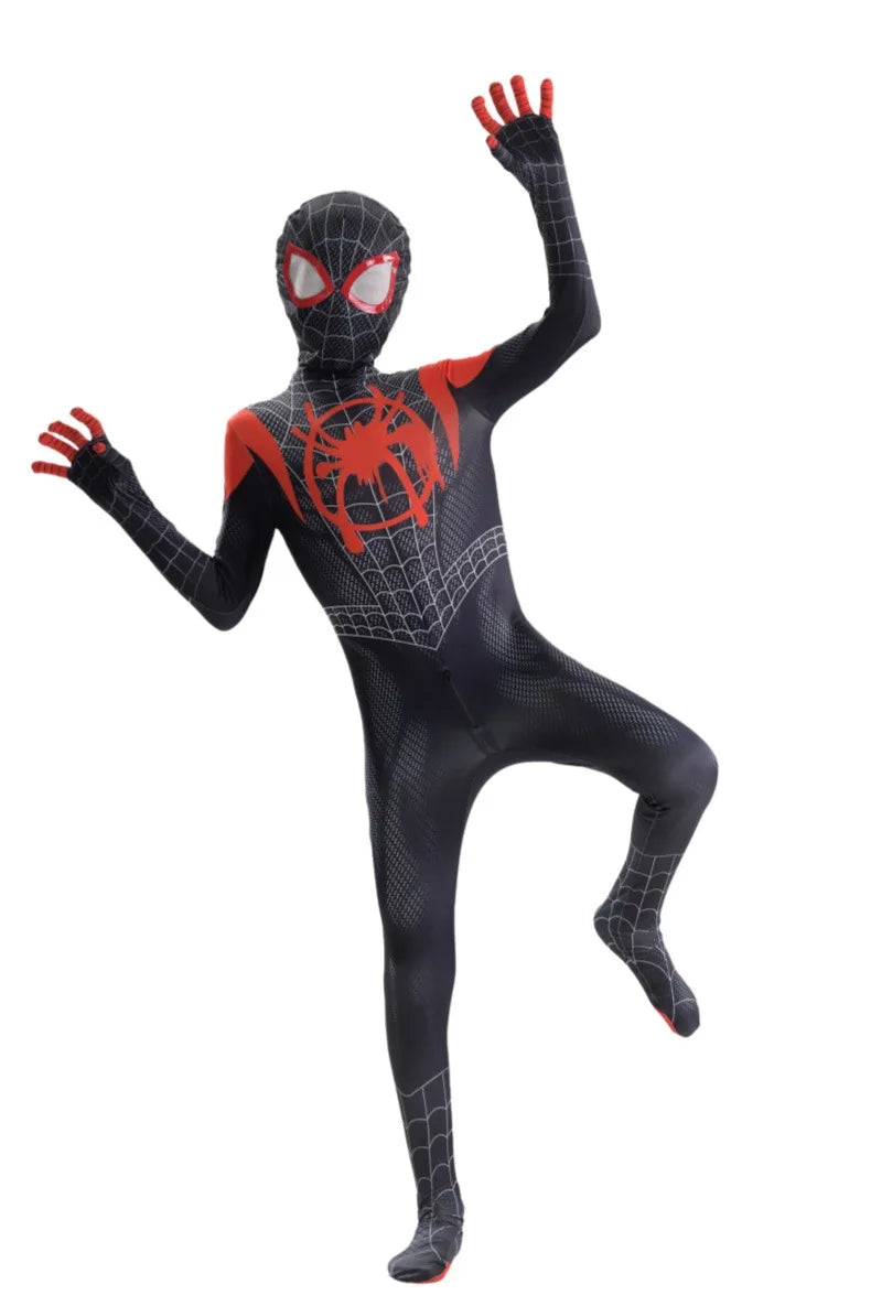 Miles Morales Zentai Suit | Full Cosplay Costume for Fans Cosplay Costumes - The Eezee Shop