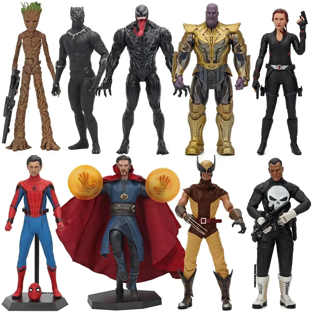 Avengers 1:6 Desktop Figure | Groot, Black Widow, Thor & Cap Collectible Figures - The Eezee Shop