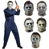 Burned Michael Myers Mask | Scary Full Head Latex Killer Mask Halloween Masks - The Eezee Shop