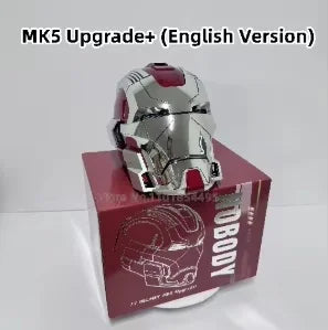 Iron Man Mk5 Wearable Helmet | 1:1 Voice-Activated Electric Mask Cosplay Masks & Helmets - The Eezee Shop