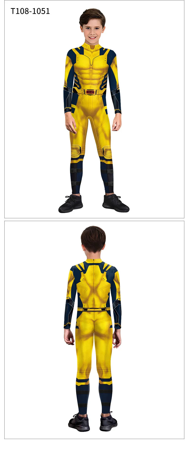 Deadpool & Wolverine Zentai Costume | Men's Superhero Jumpsuit Cosplay Costumes - The Eezee Shop