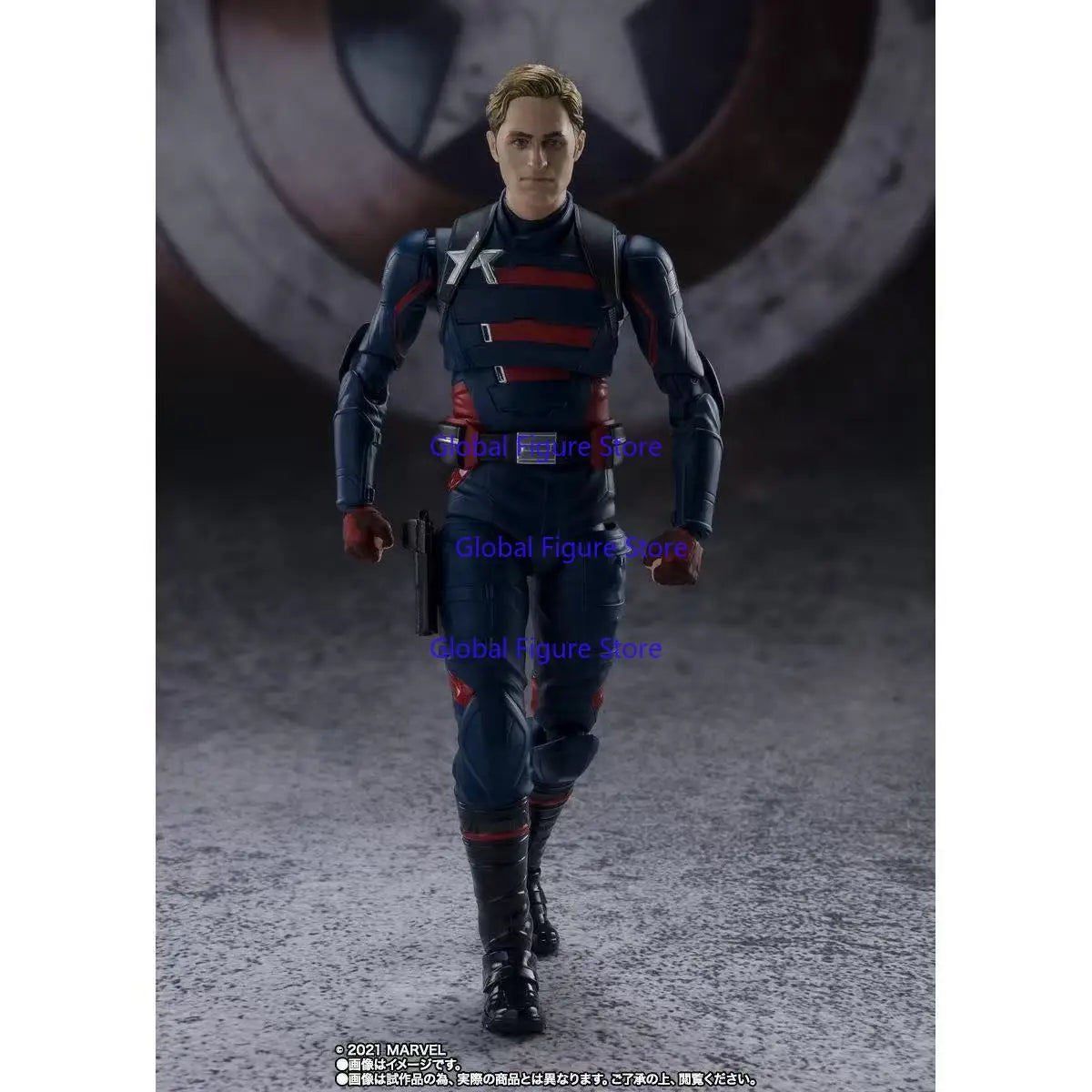 John Walker Captain America Figure | Articulated Collectible Collectible Figures - The Eezee Shop