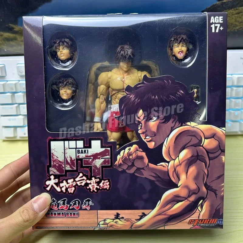 Yujiro Hanma Action Figure | Baki Son of Ogre PVC Statue Collectible Figures - The Eezee Shop
