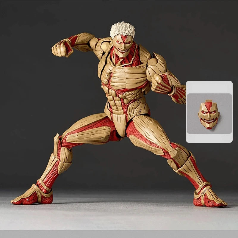Kaiyodo Armored Titan Figures Revoltech AMAZING YAMAGUCHI Attack on Other - The Eezee Shop