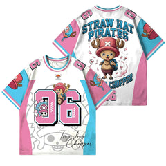 New One Piece Tony Tony Chopper 06 Jersey Men Straw Hat Pirates Short