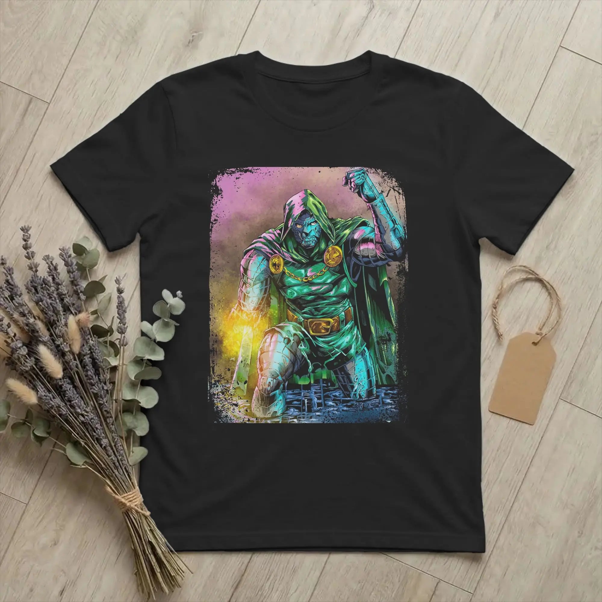 Iron Doom T-Shirt | Doctor Doom 100% Cotton Graphic Tee Graphic Tees - The Eezee Shop
