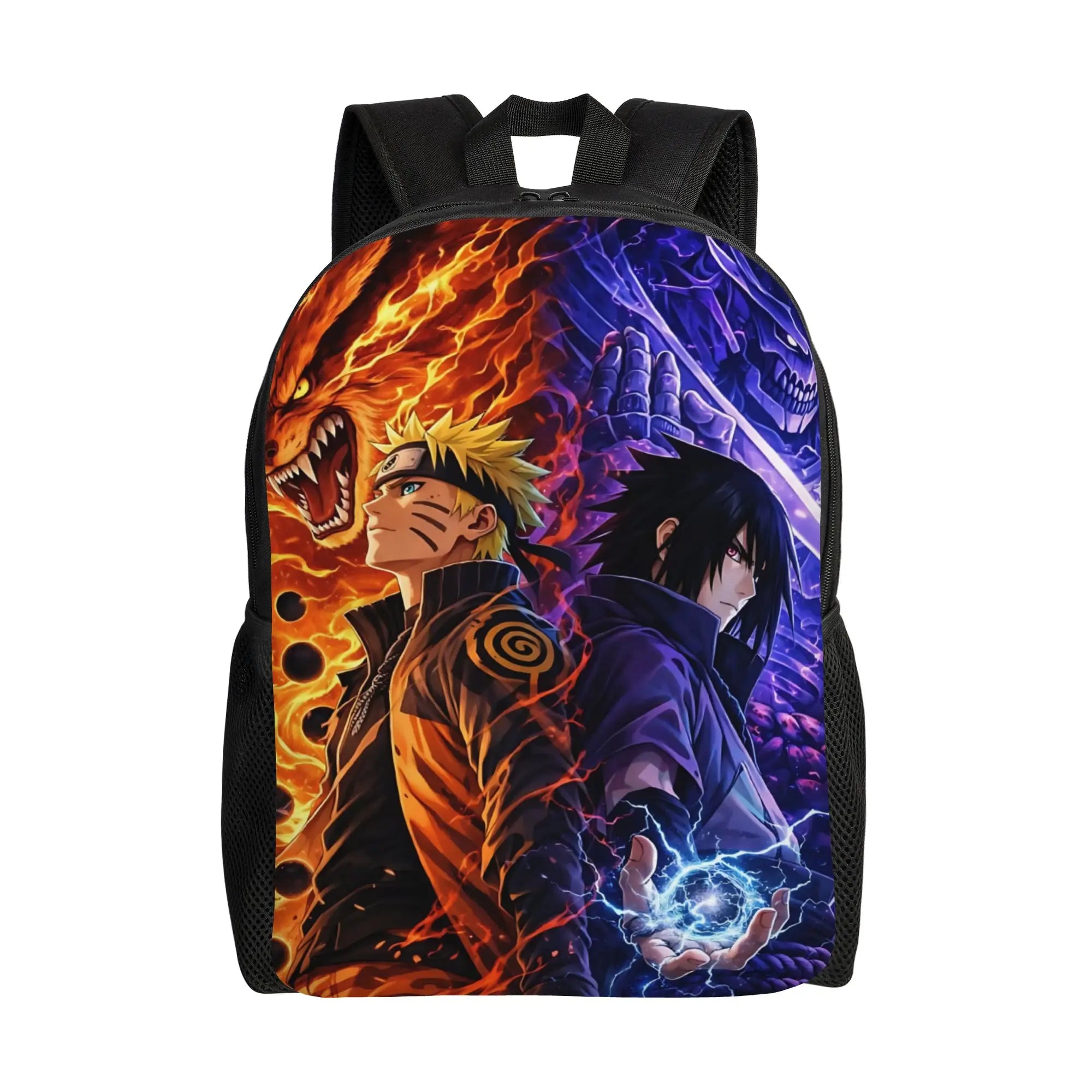Naruto Kawaii Backpack | Large Capacity Anime School Rucksack Backpacks - The Eezee Shop