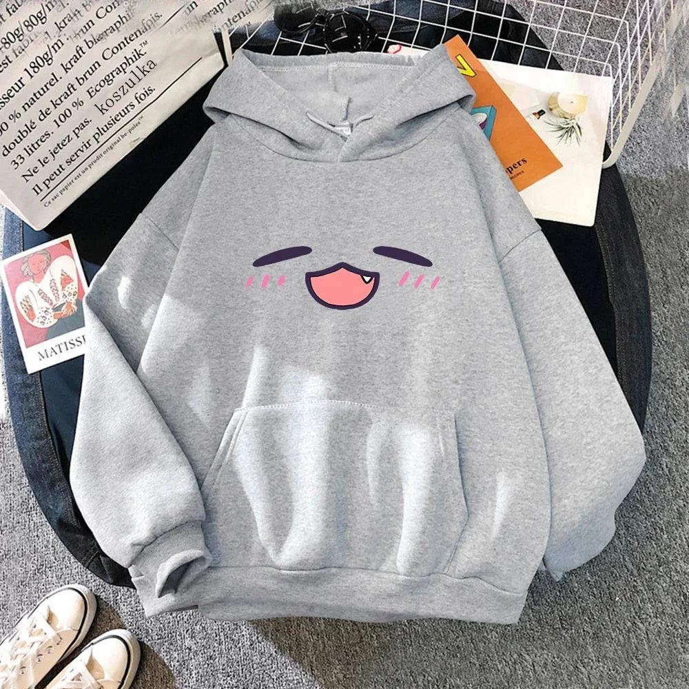Takodachi Face Hoodie | Hololive Kawaii Unisex Sweatshirt Hoodies & Sweatshirts - The Eezee Shop