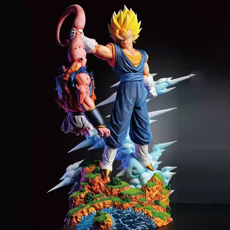 Majin Buu vs Vegito 33cm Statue | Dragon Ball Z Figure Collectible Figures - The Eezee Shop