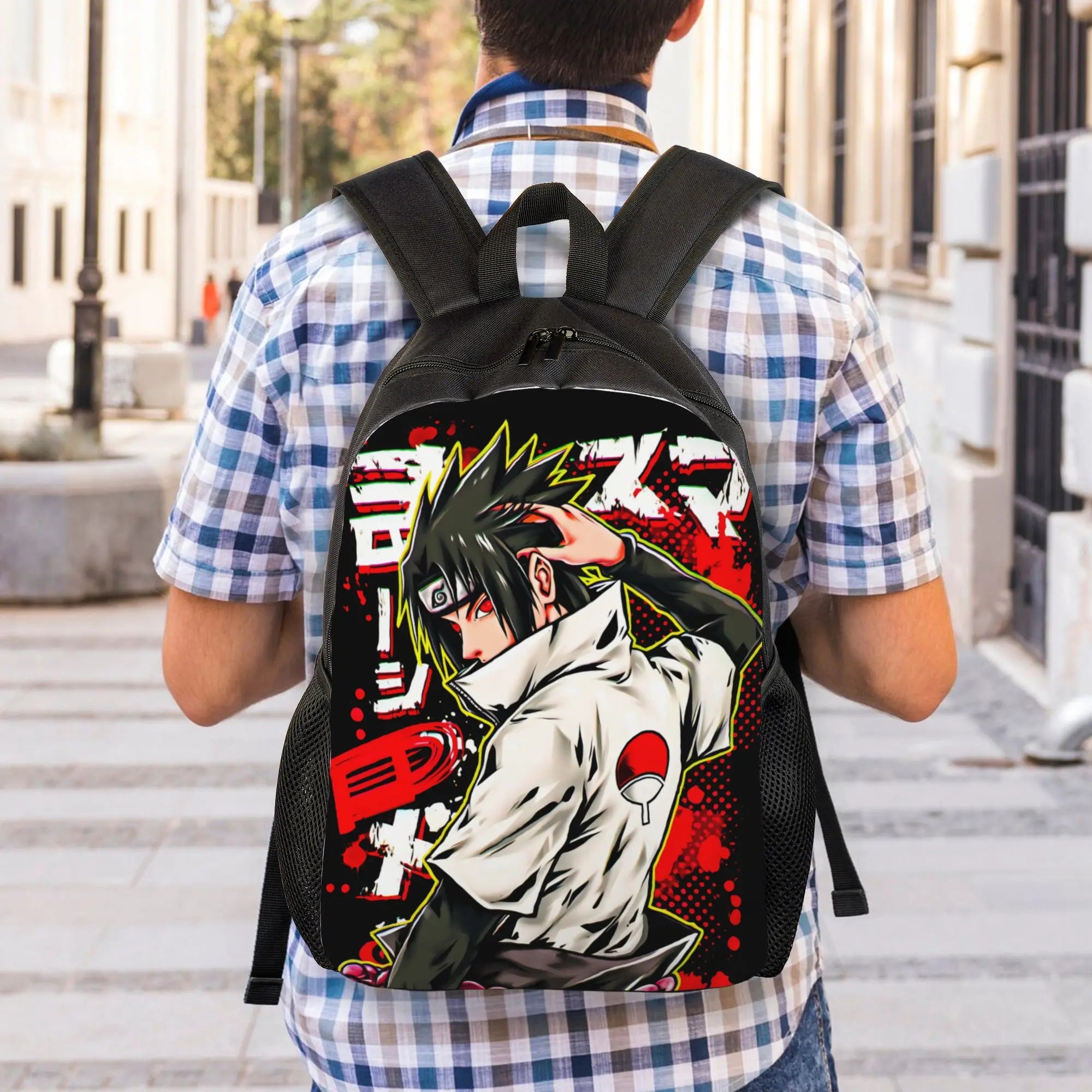 Naruto Kawaii Backpack | Large Capacity Anime School Rucksack Backpacks - The Eezee Shop