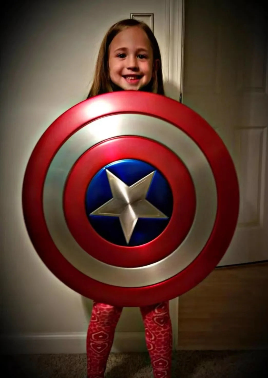Captain America 60cm Metal Shield | Premium Cosplay Replica Cosplay Props - The Eezee Shop