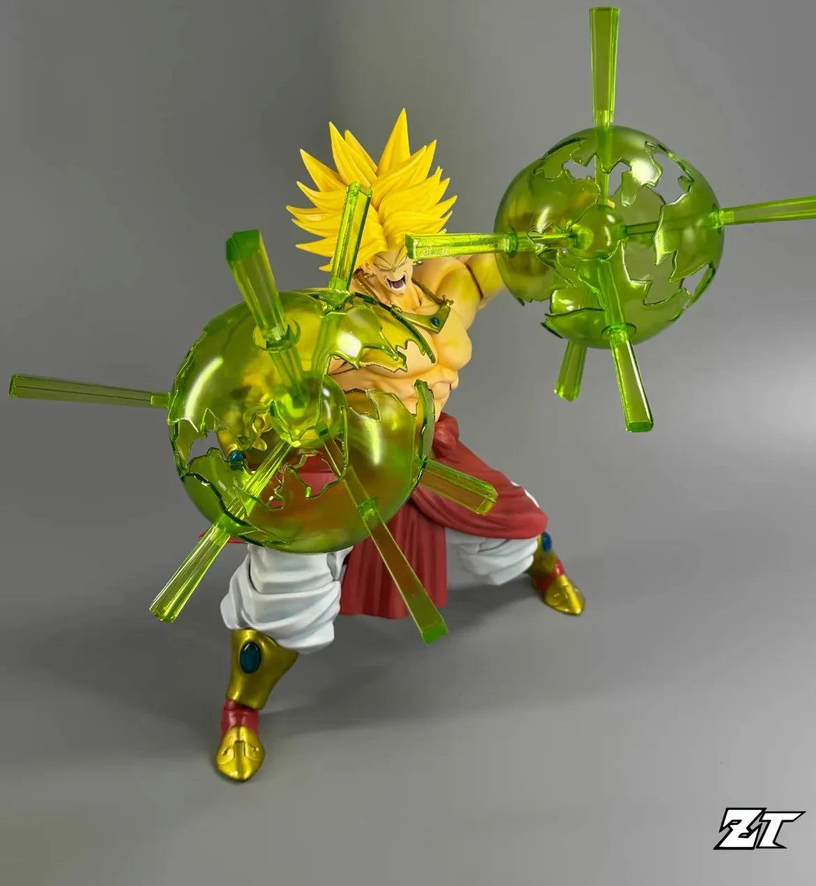 Super Saiyan 3 Broly Action Figure | Dragon Ball Z Collectible Collectible Figures - The Eezee Shop