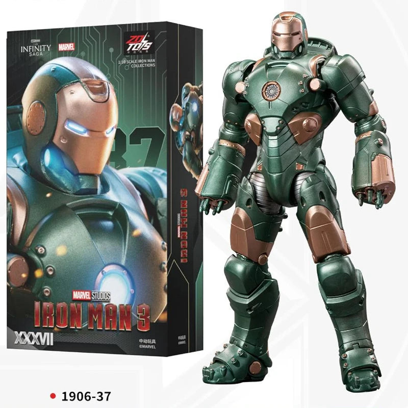 Iron Man Mark 35 Red Snapper Figure | Tony Stark Collectible Collectible Figures - The Eezee Shop