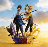 Naruto Shippuden Naruto Uzumaki & Sasuke Uchiha GK Action Figure 22cm Anime Collectible Statue Anime Figure - The Eezee Shop