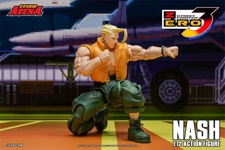 Street Fighter Nash & Charlie 1/12 Figure | 6" Collectible Collectible Figures - The Eezee Shop