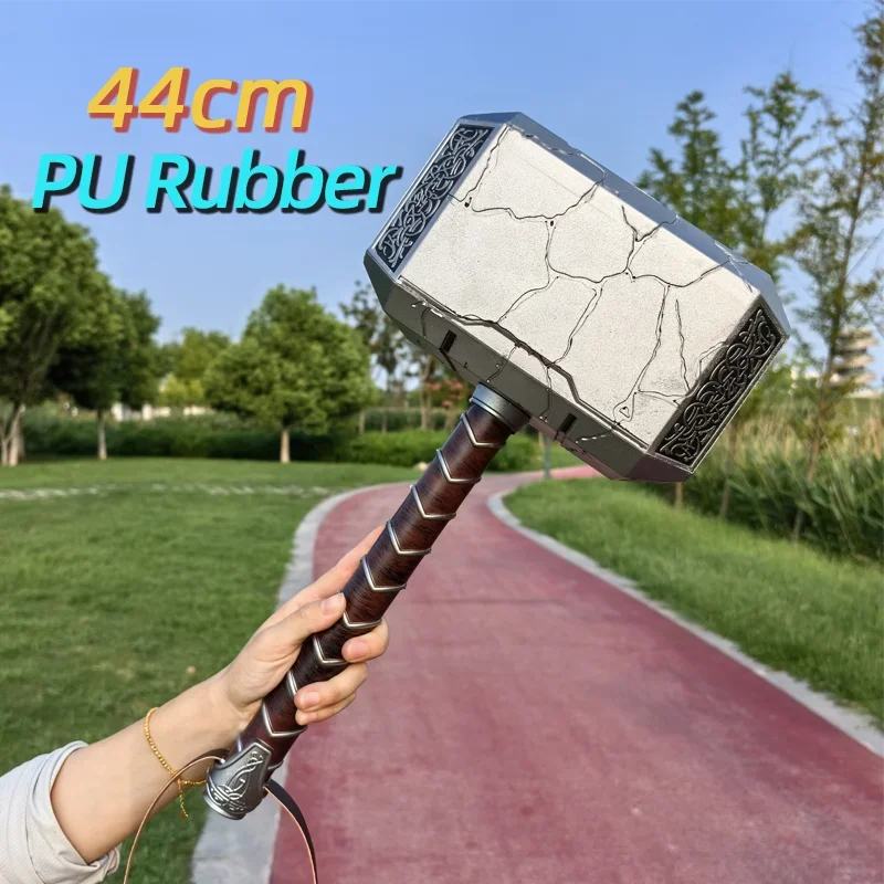 Kids Superhero Hammer | 44cm Soft PU Cosplay Toy Cosplay Props - The Eezee Shop