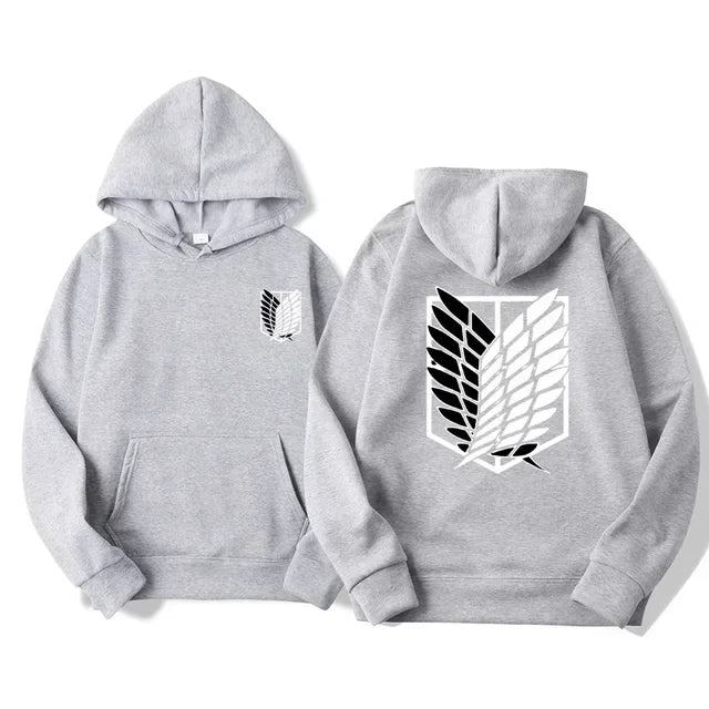 Attack on Titan Pullover Hoodie | Spring & Autumn Sweatshirt Hoodies & Sweatshirts - The Eezee Shop