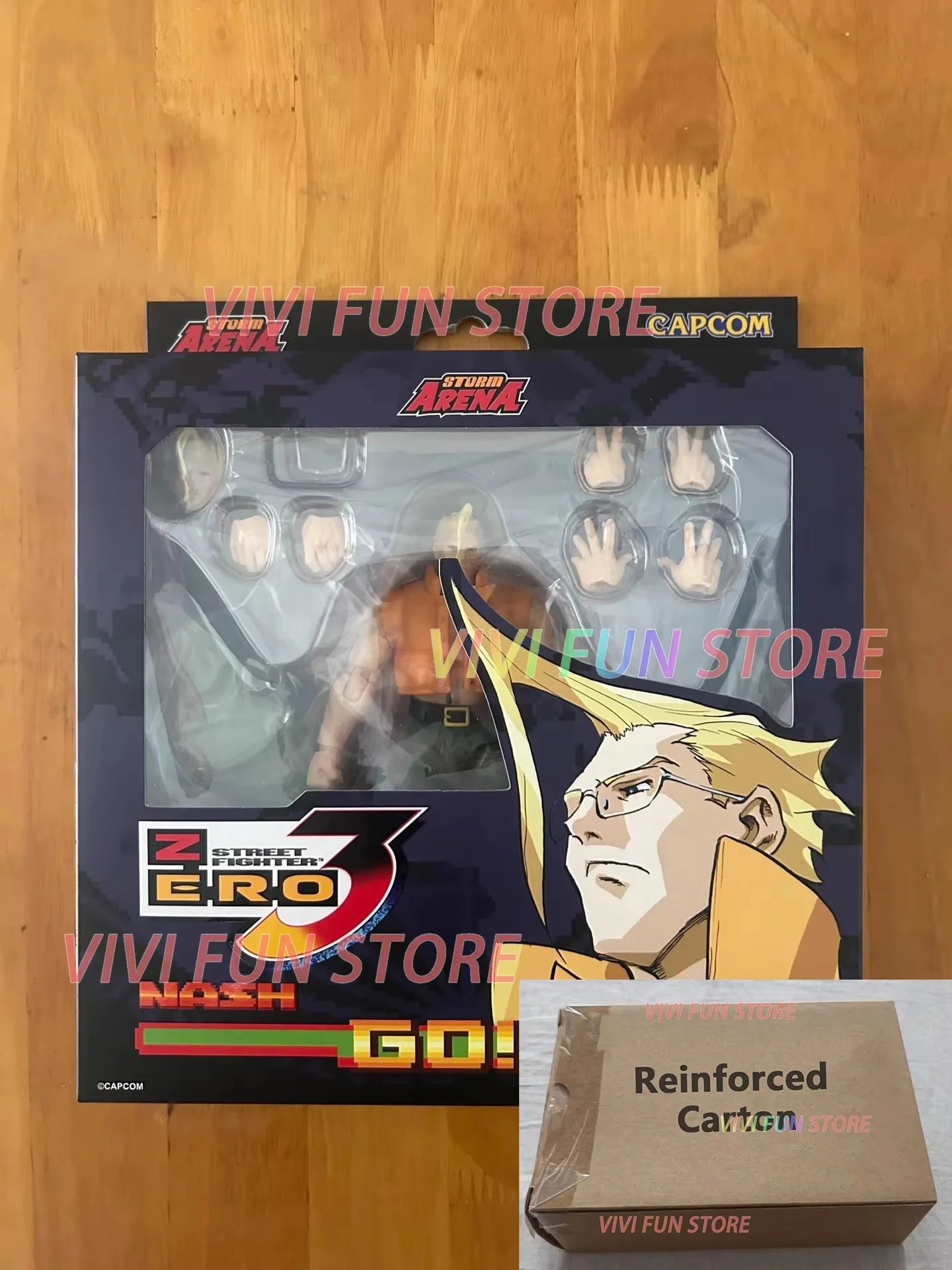 Street Fighter Nash & Charlie 1/12 Figure | 6" Collectible Collectible Figures - The Eezee Shop