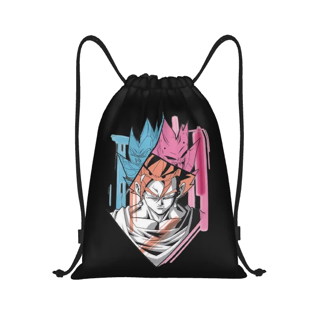 Dragon Ball Drawstring Bag | Waterproof Goku & Vegeta Gym Sack Bags - The Eezee Shop