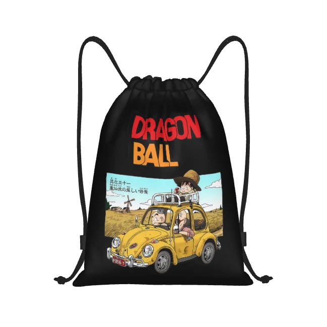 Dragon Ball Drawstring Bag | Waterproof Goku & Vegeta Gym Sack Bags - The Eezee Shop