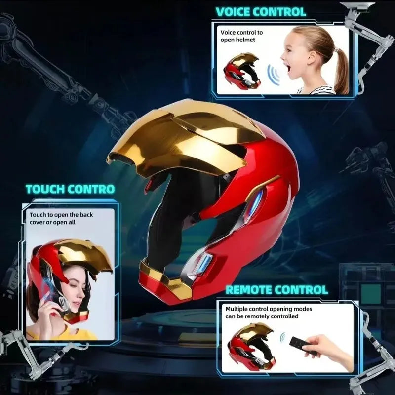 Iron Man MK50 Wearable Helmet | Voice & Remote Control 1:1 Cosplay Masks & Helmets - The Eezee Shop