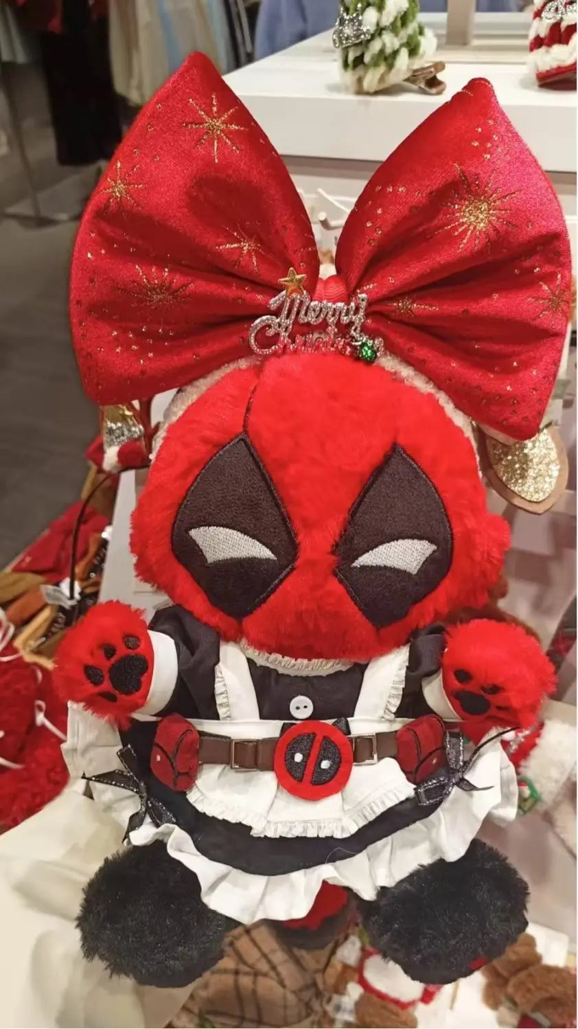 Deadpool Cat Plush | 30cm Stuffed Pillow Doll Plush Toys - The Eezee Shop